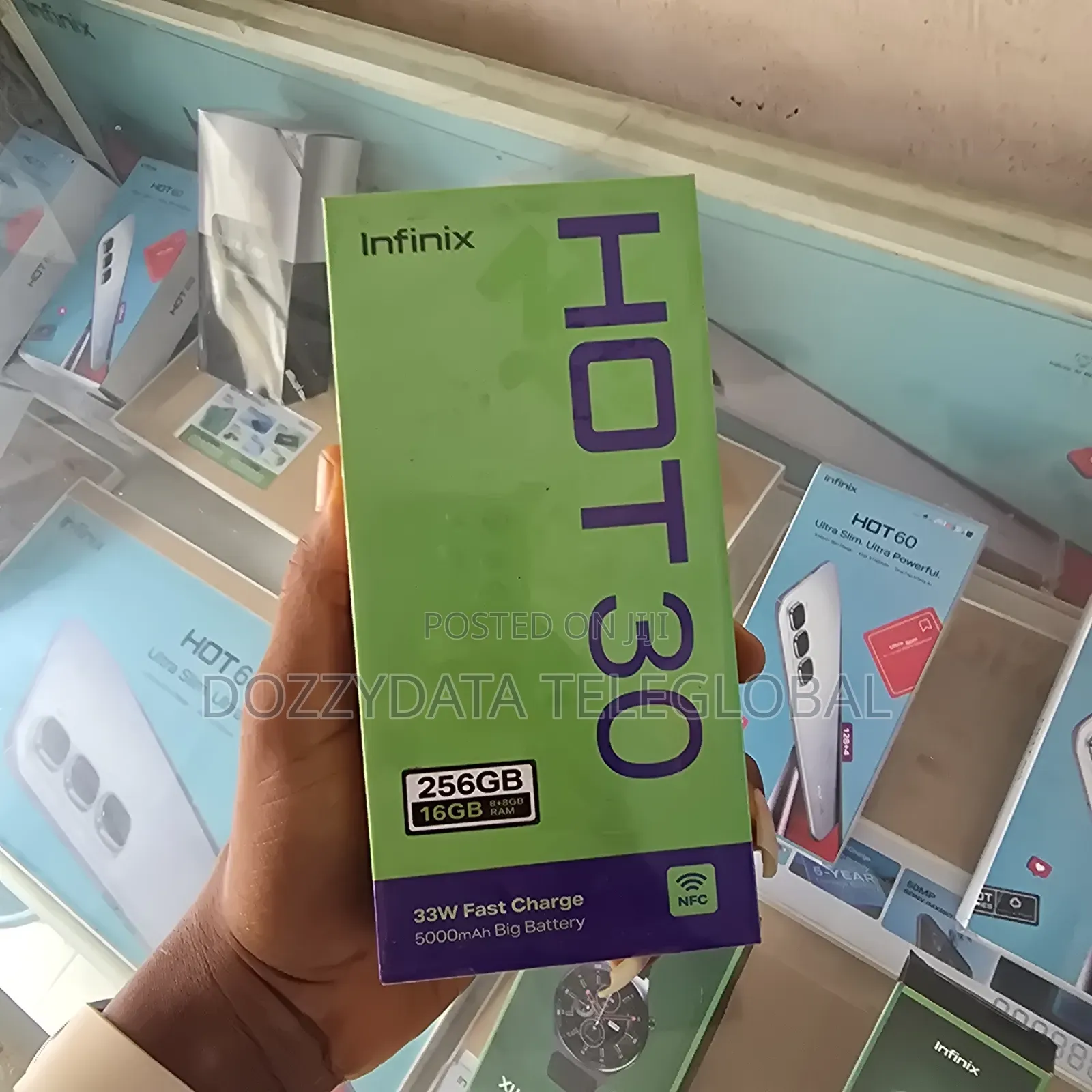 New Infinix Hot 30 256 GB Black