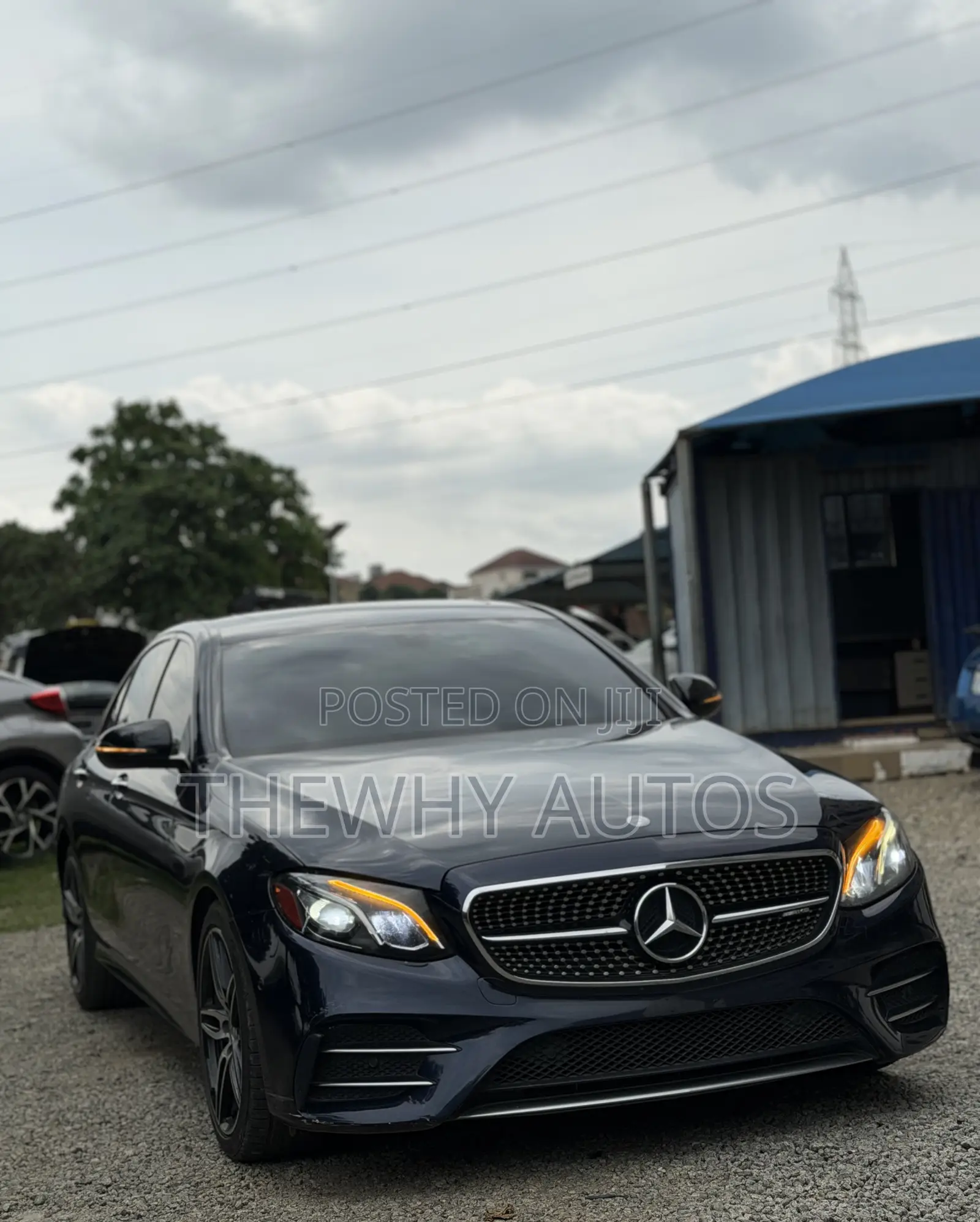 Mercedes-Benz E43 AMG 3.0 AWD 2017 Blue
