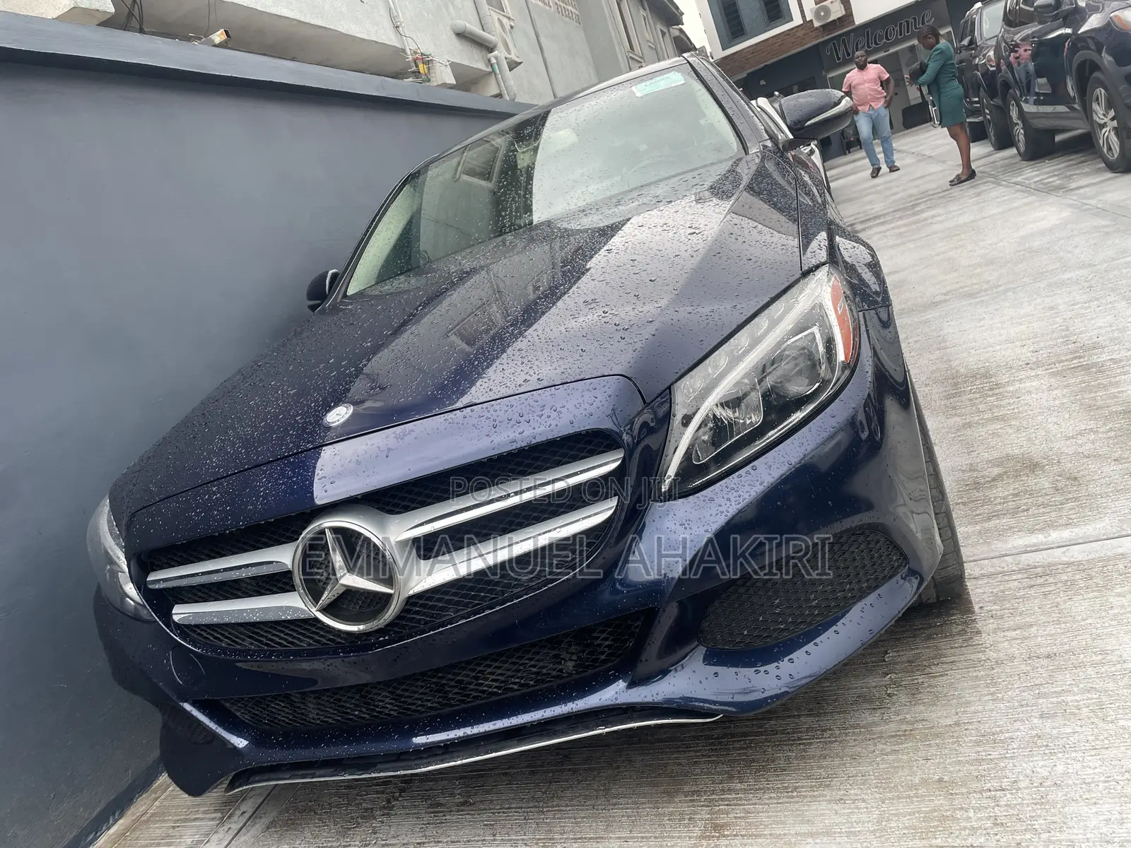 Mercedes-Benz C300 2015 Blue