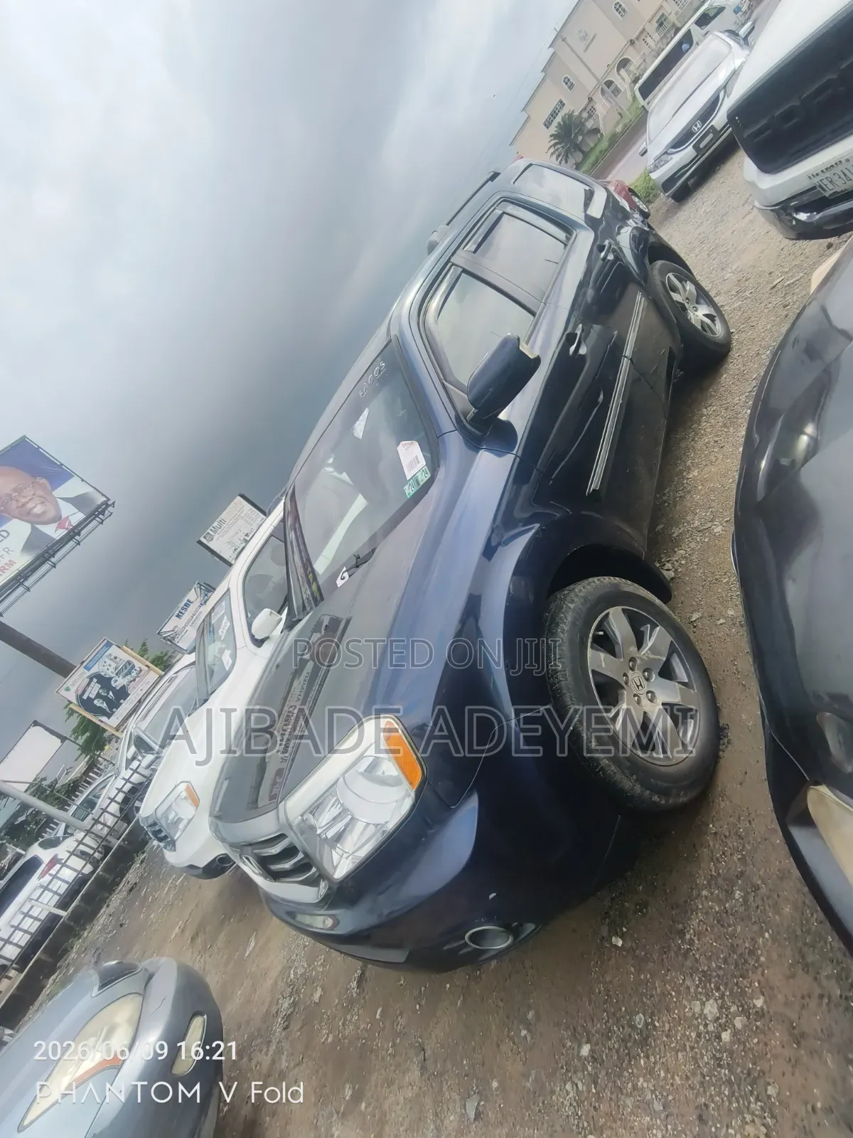Honda Pilot Touring w/RES/Navi 4WD (3.5L 6cyl 5A) 2013 Blue