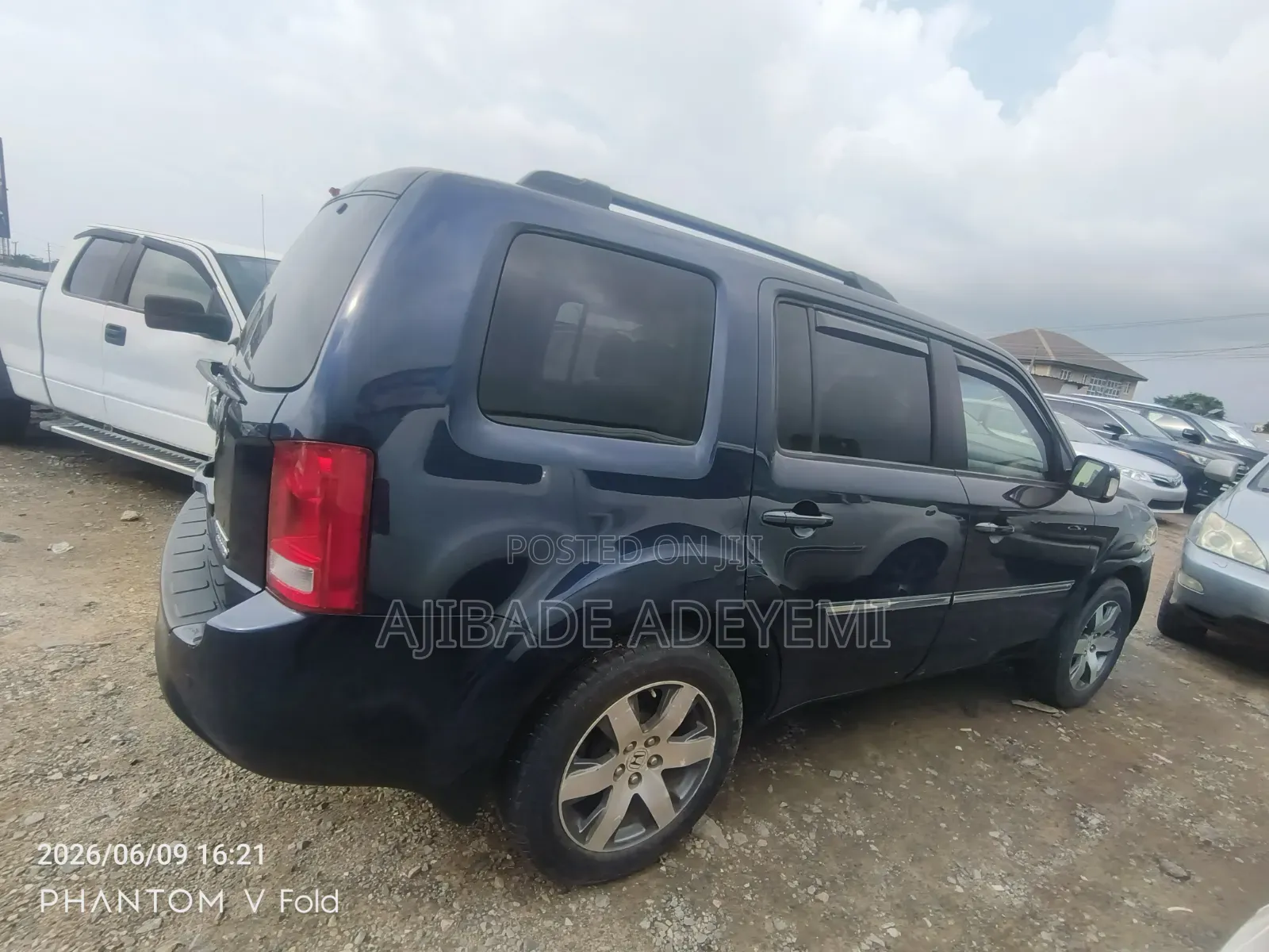 Honda Pilot Touring w/RES/Navi 4WD (3.5L 6cyl 5A) 2013 Blue