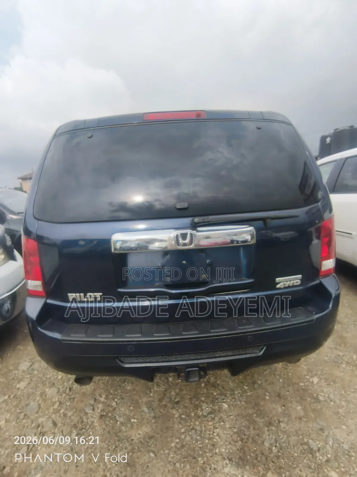 Honda Pilot Touring w/RES/Navi 4WD (3.5L 6cyl 5A) 2013 Blue