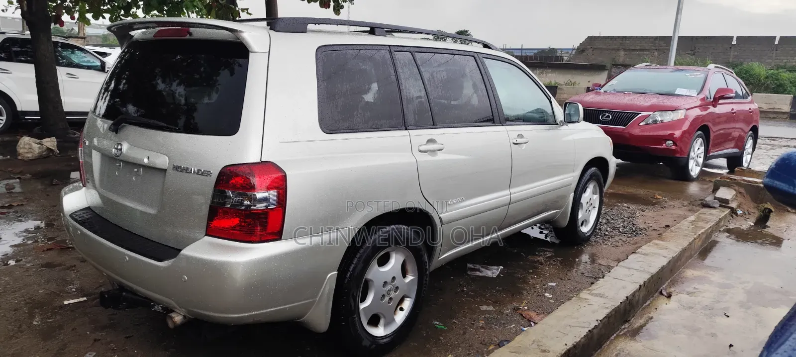 Toyota Highlander 2007 Silver