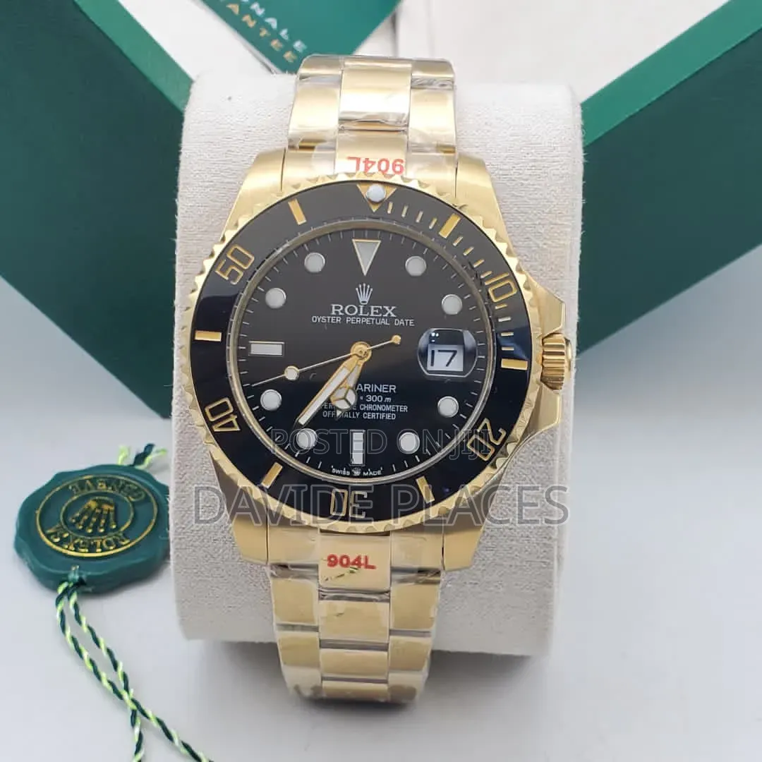 Quality Rolex GMT Master, Stainless Steel Chain Watch, With Date,