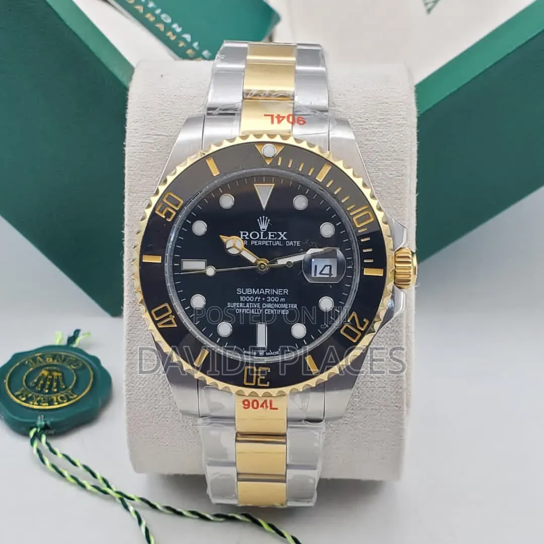 Quality Rolex GMT Master, Stainless Steel Chain Watch, With Date,