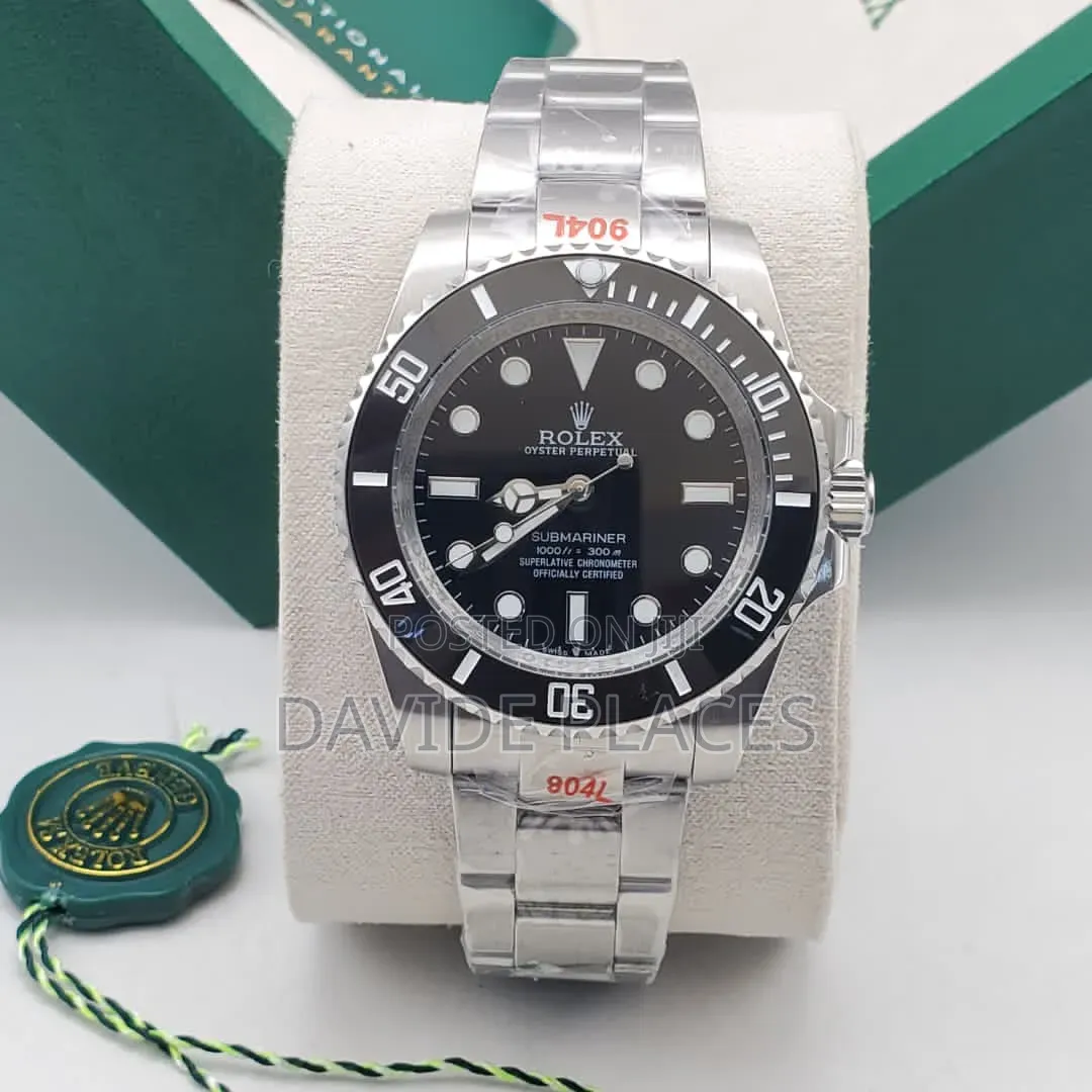 Quality Rolex GMT Master, Stainless Steel Chain Watch, With Date,
