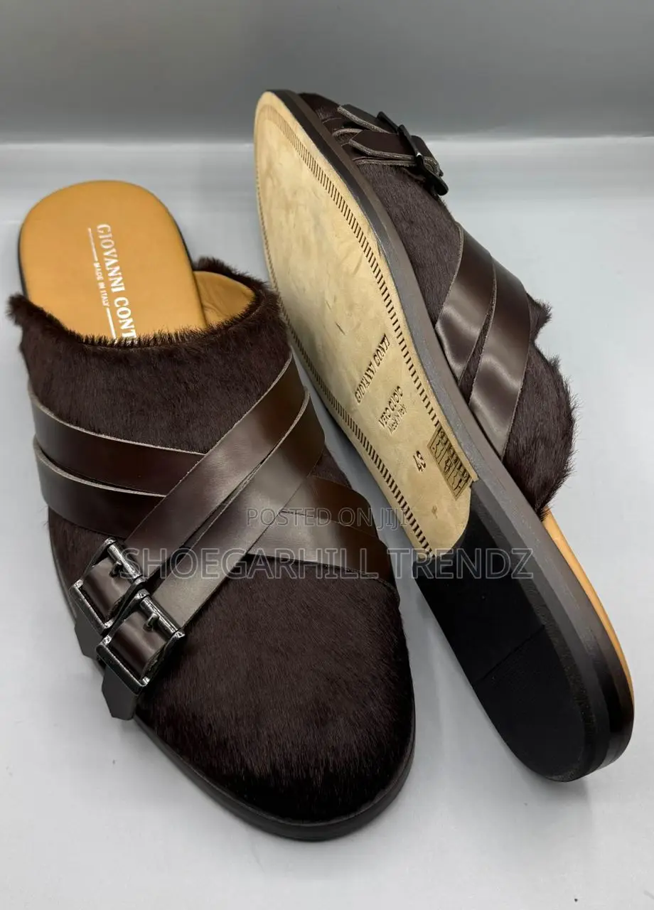 Giovani Conti Premium Executive Half Shoes – Elegant, Comfortable