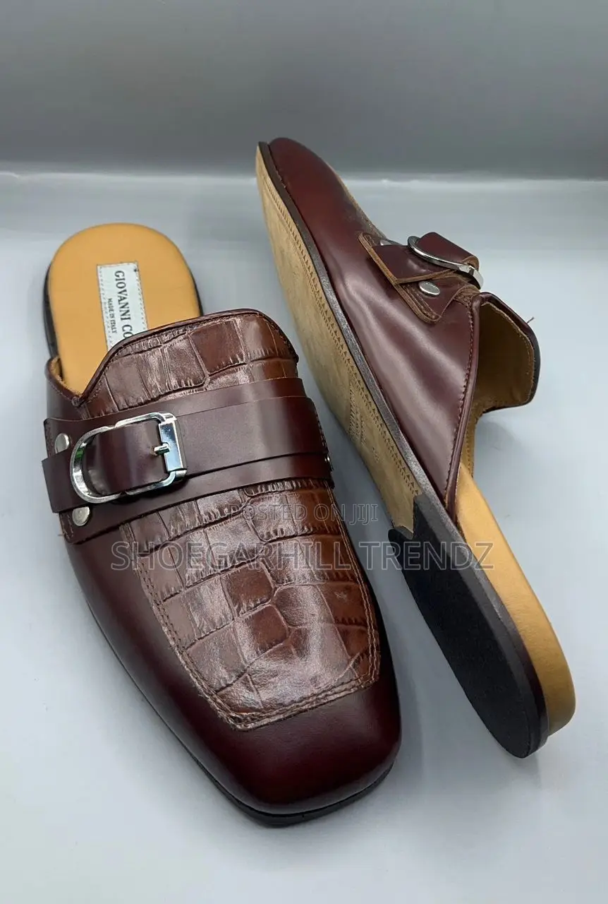 Giovani Conti Premium Executive Half Shoes – Elegant, Comfortable