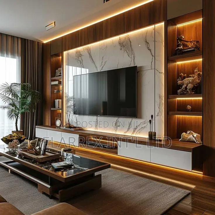 Custom Tv Consoles Feature Walls
