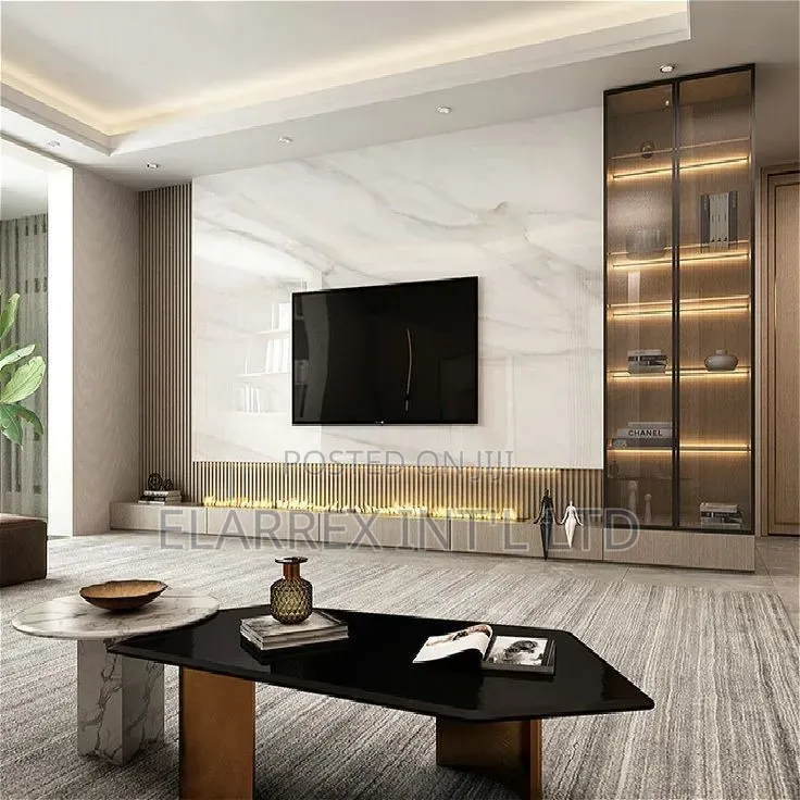 Custom Tv Consoles Feature Walls