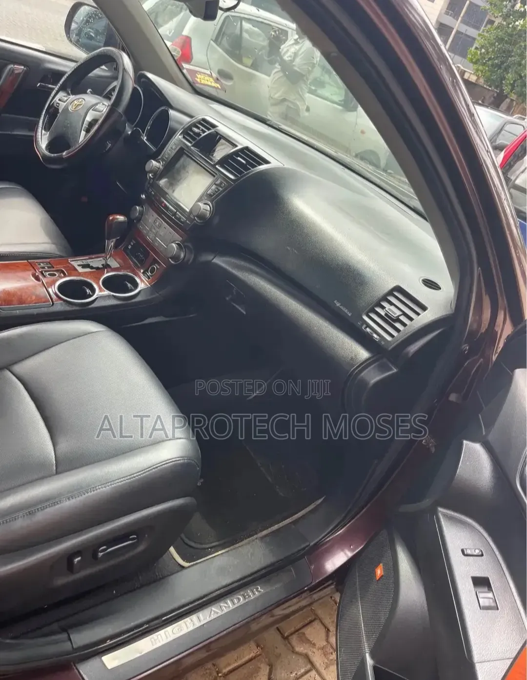 Toyota Highlander Limited 2012 Maroon