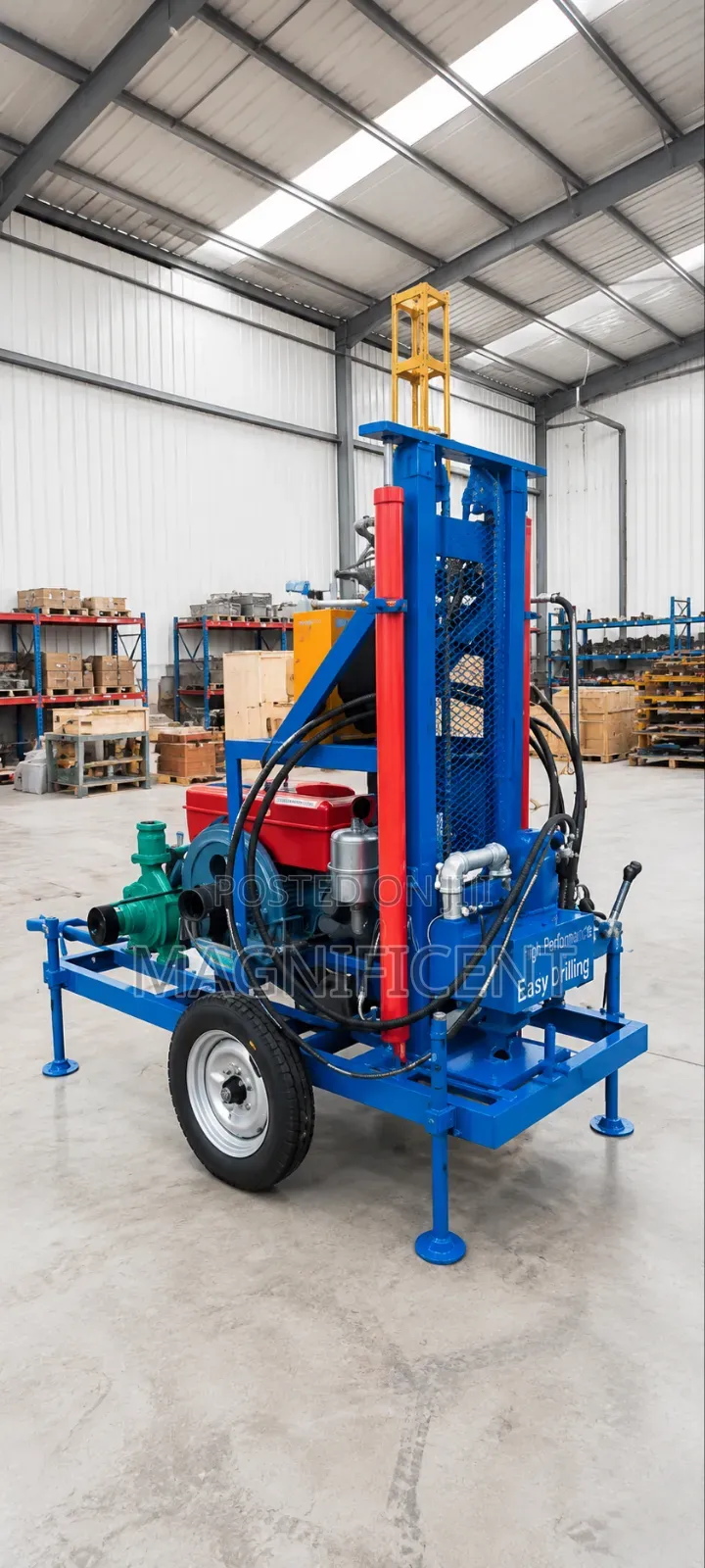 Portable Water Well Drilling Rig – Borehole Drilling Machine