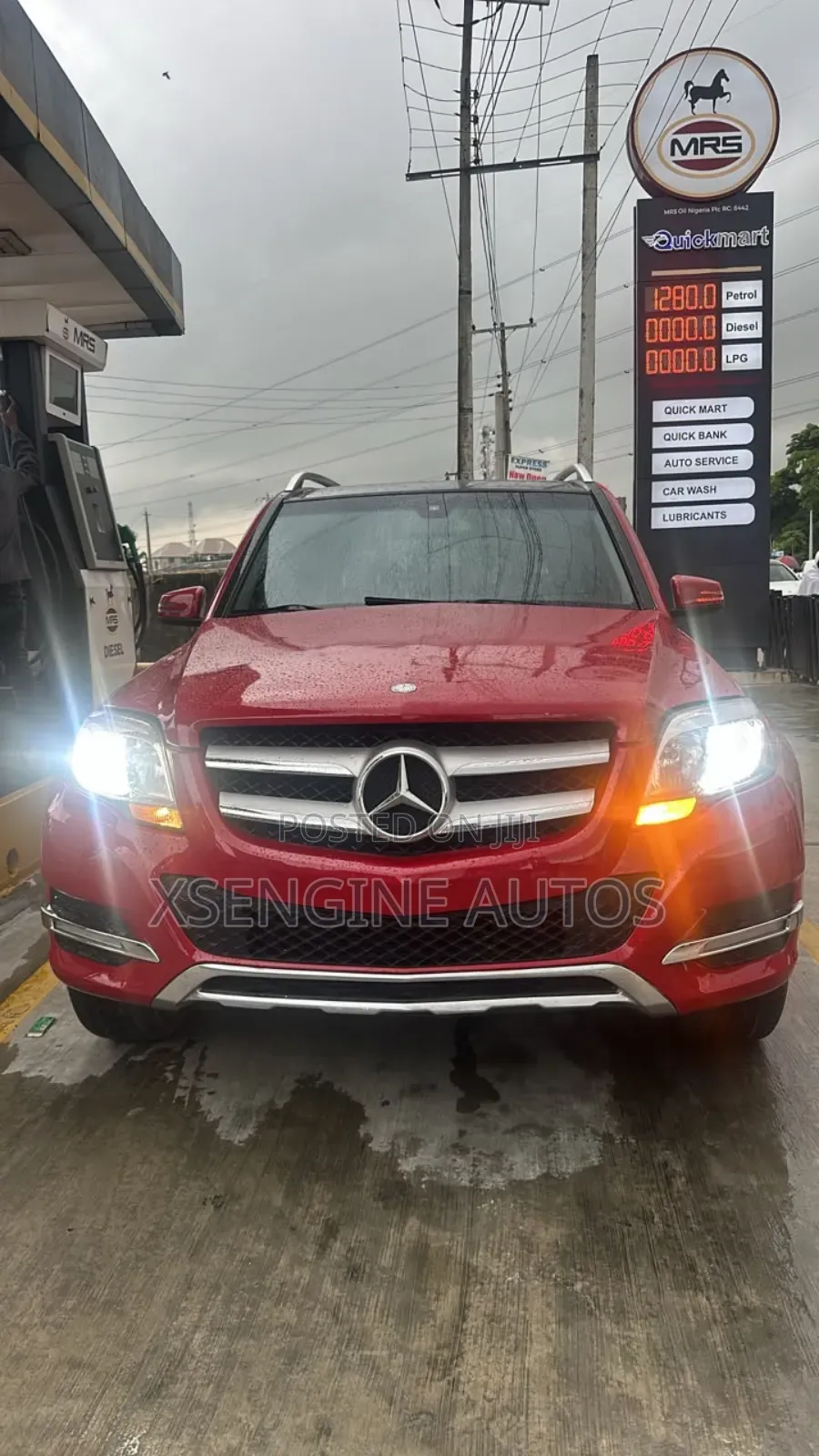Mercedes-Benz GLK-Class 2015 Red