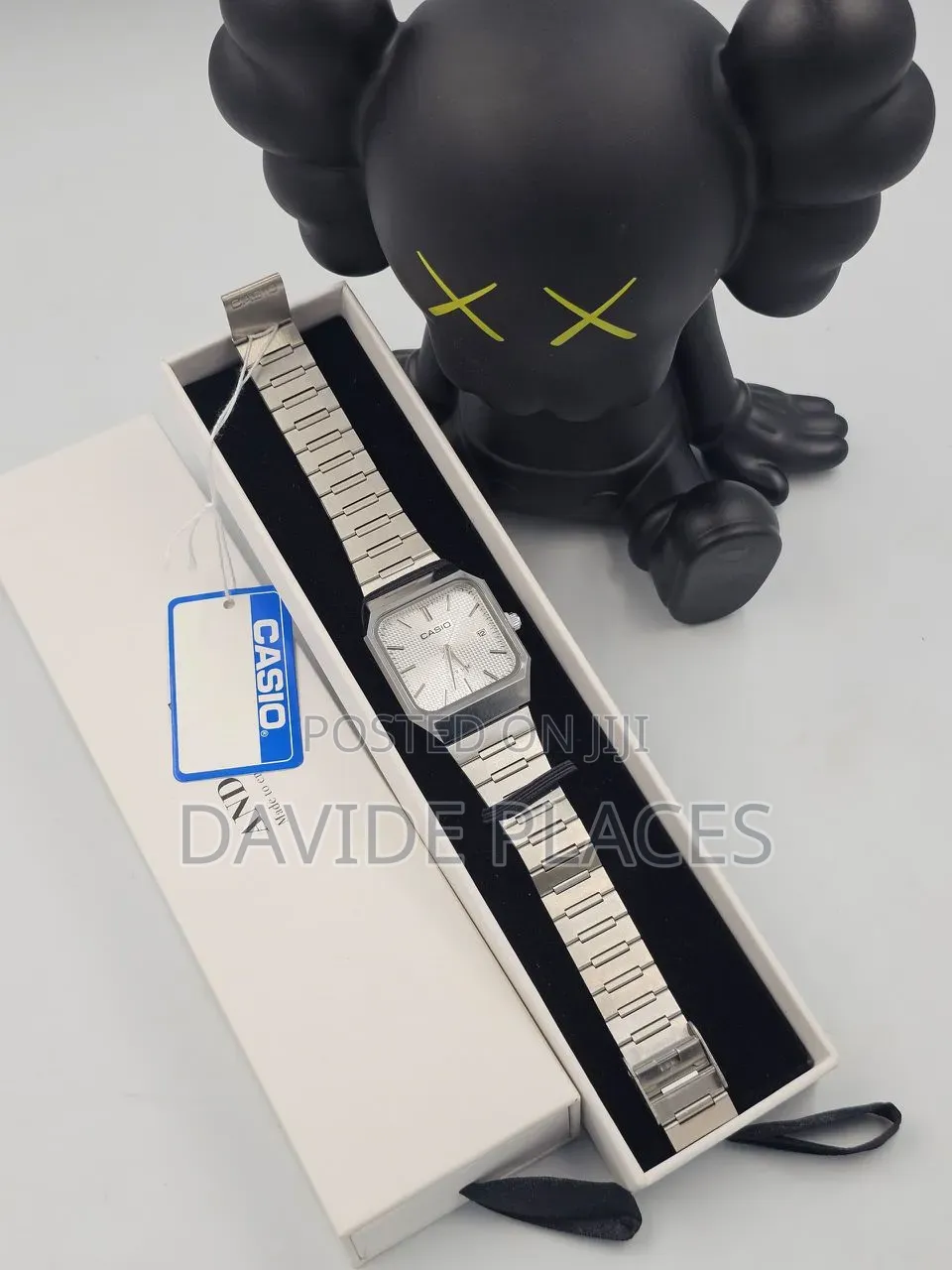 Casio Stainless Steel, Presidential Chain Watch, With Date,