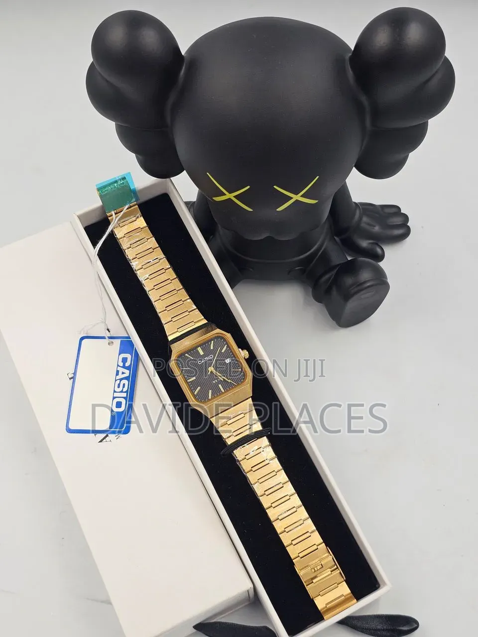 Casio Stainless Steel, Presidential Chain Watch, With Date,