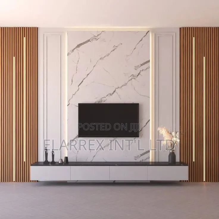 Luxury Tv Wall Console Installation