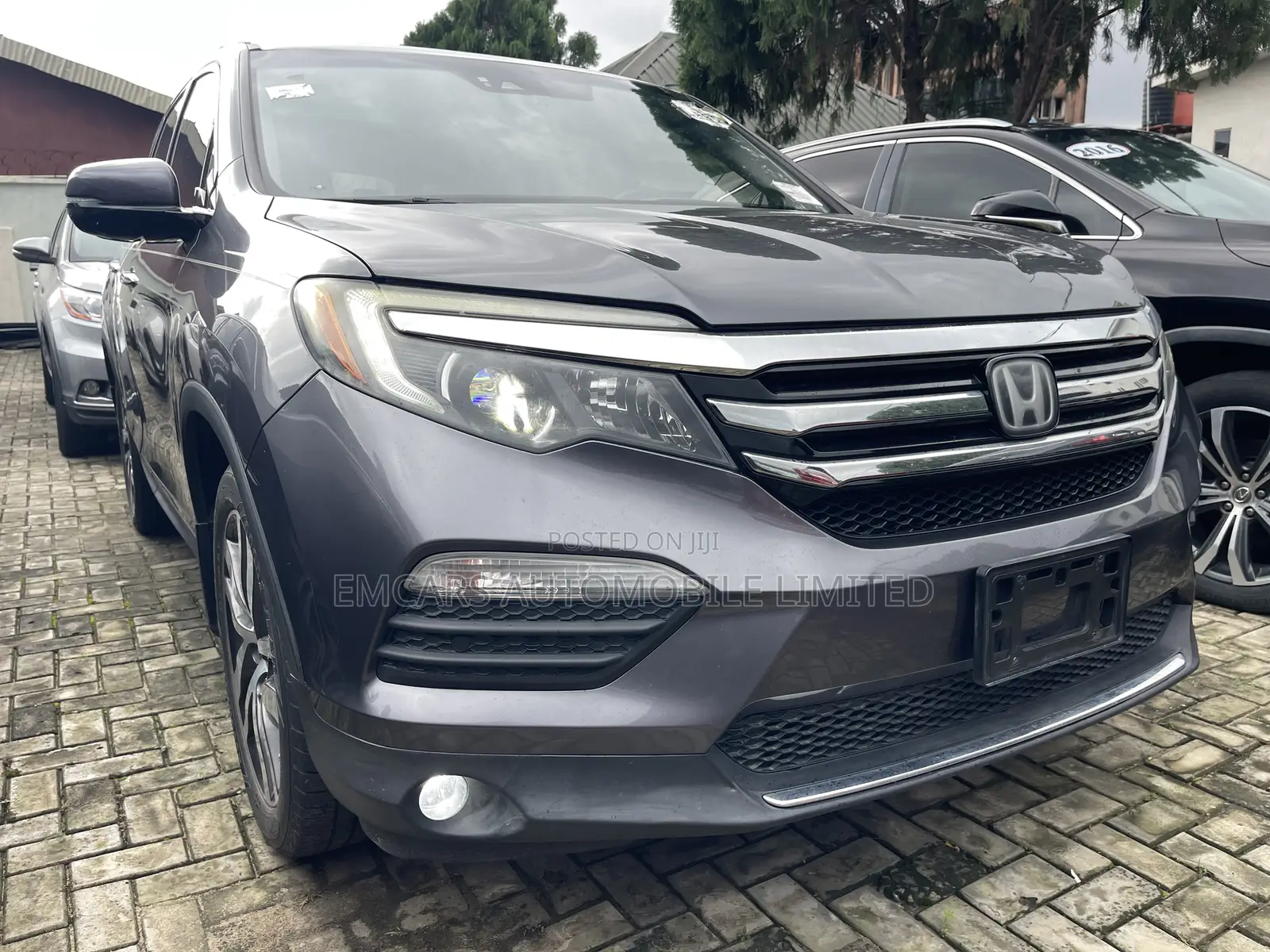 Honda Pilot Elite 4dr AWD (3.5L 6cyl 9A) 2016 Gray