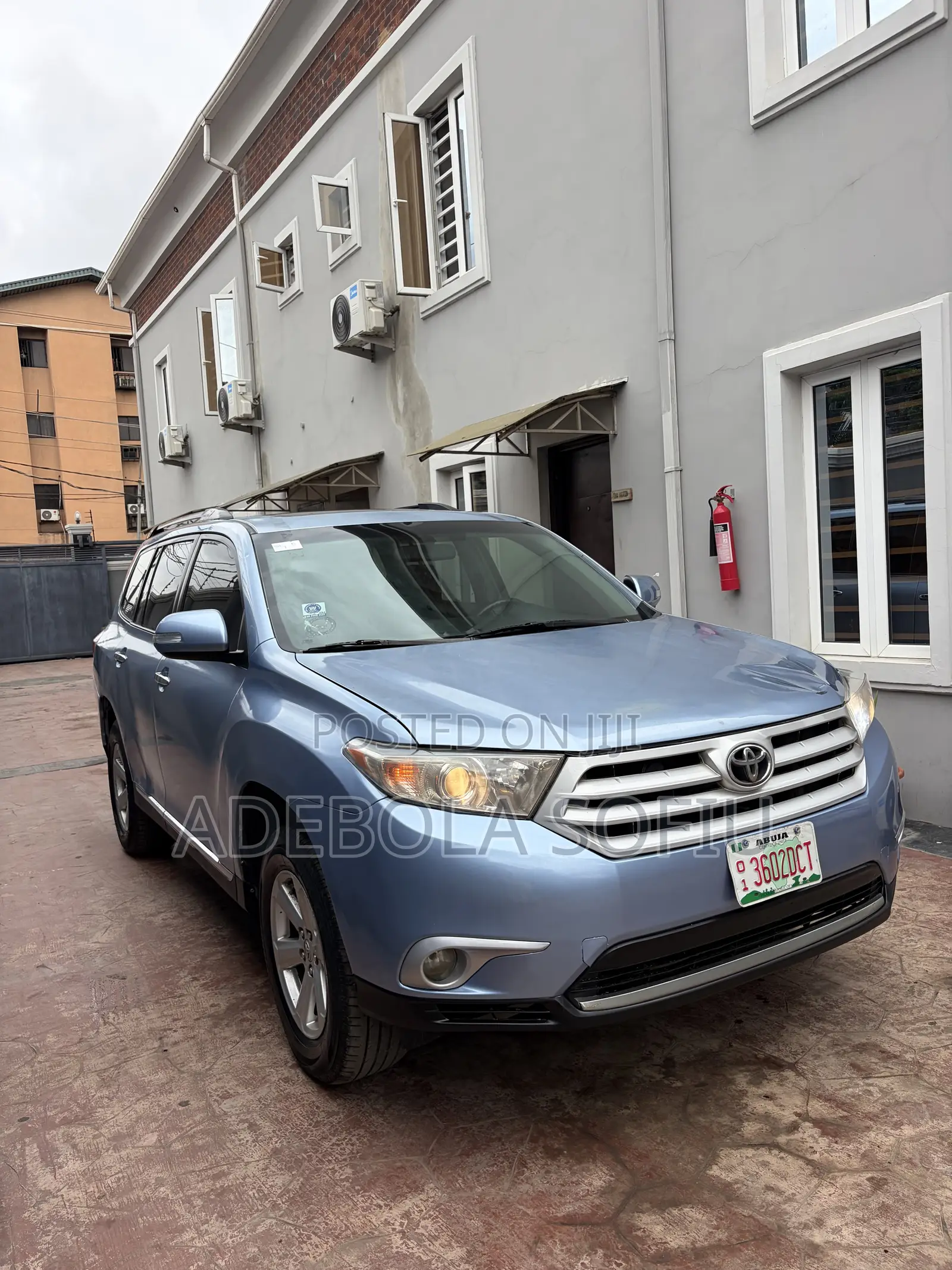 Toyota Highlander Base 2010 Blue