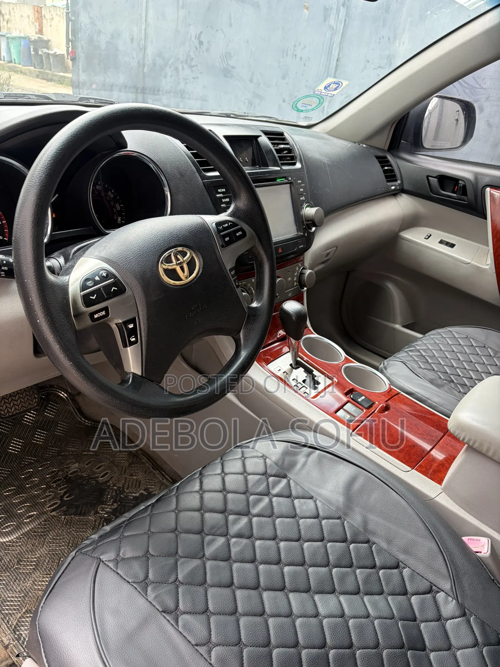 Toyota Highlander Base 2010 Blue