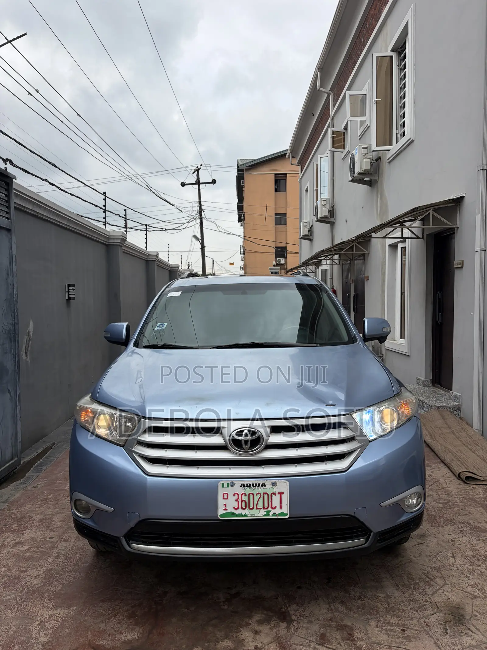 Toyota Highlander Base 2010 Blue
