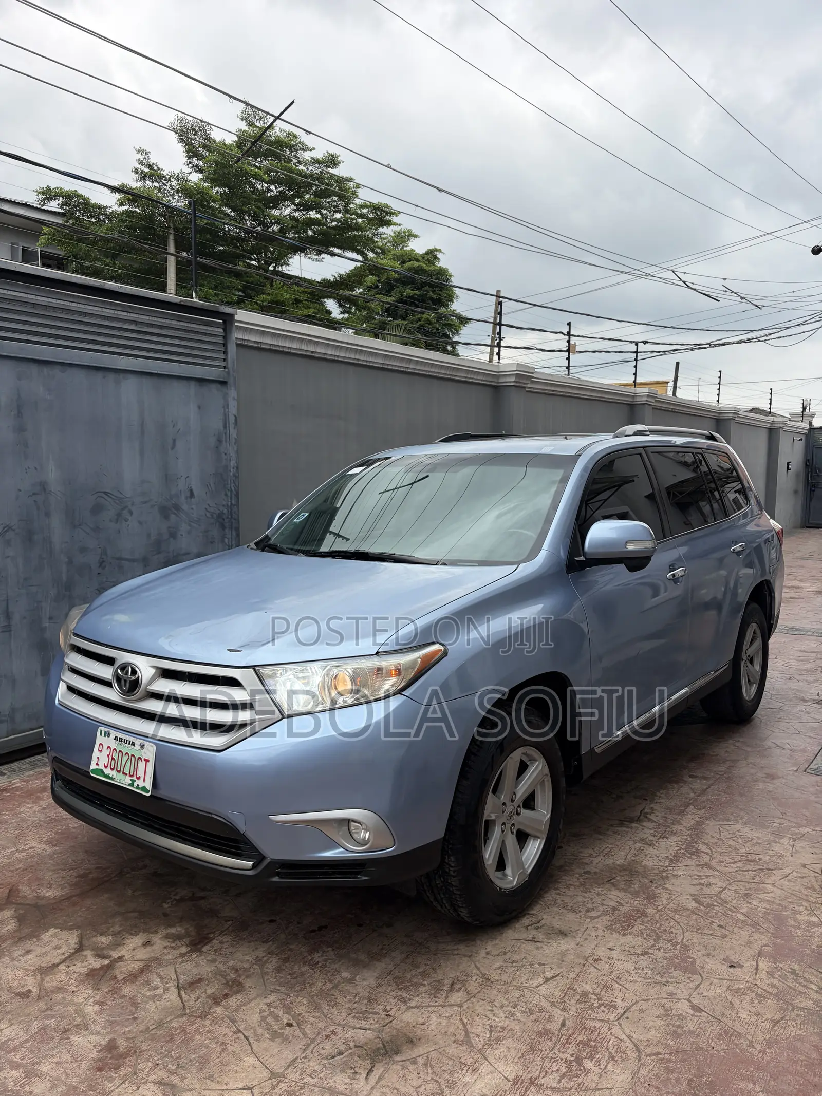 Toyota Highlander Base 2010 Blue