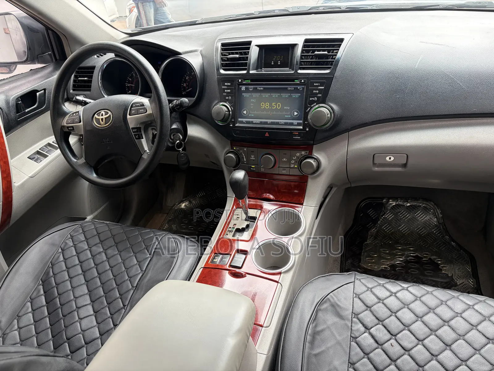 Toyota Highlander Base 2010 Blue