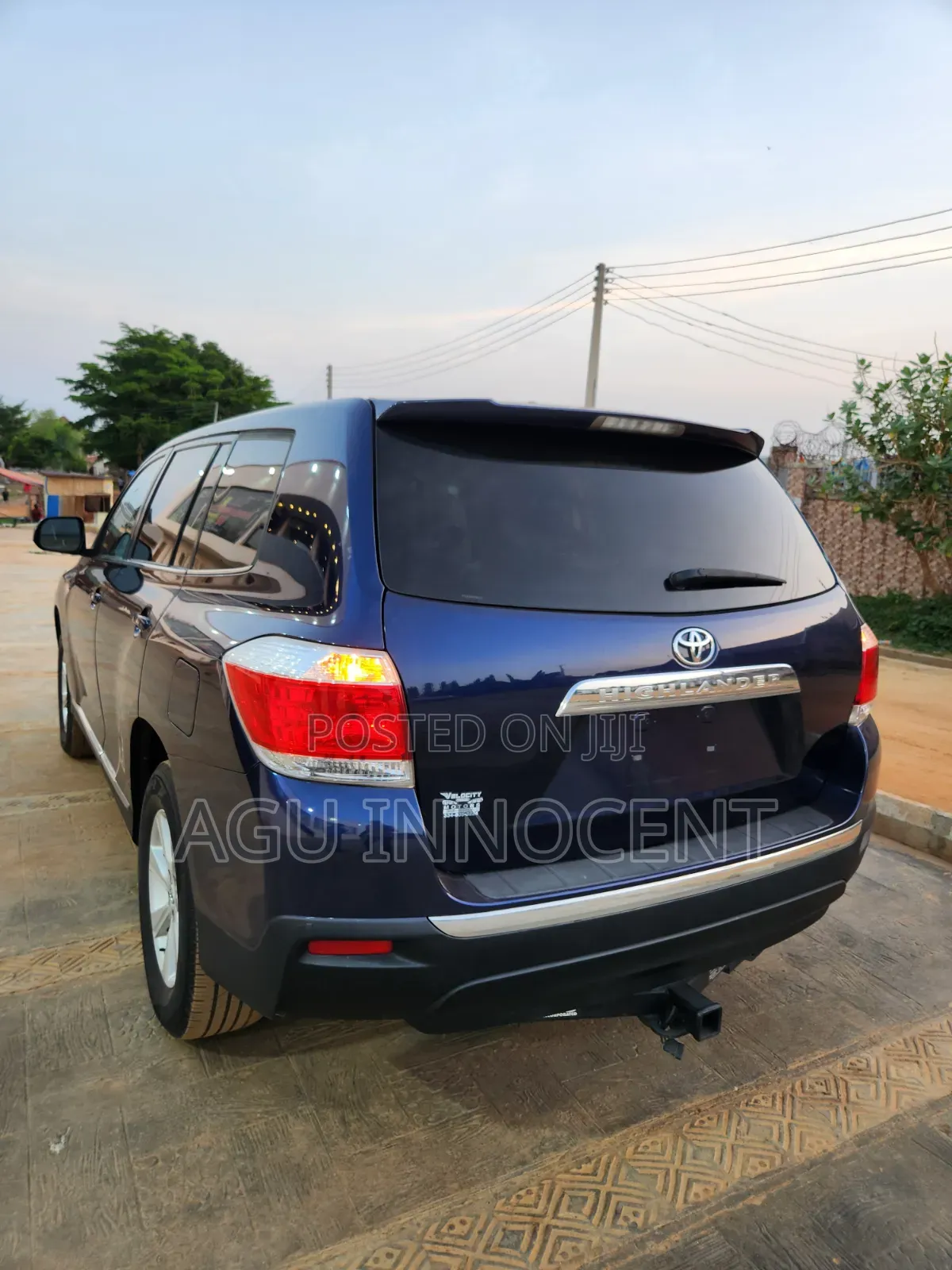 Toyota Highlander 2012 Blue