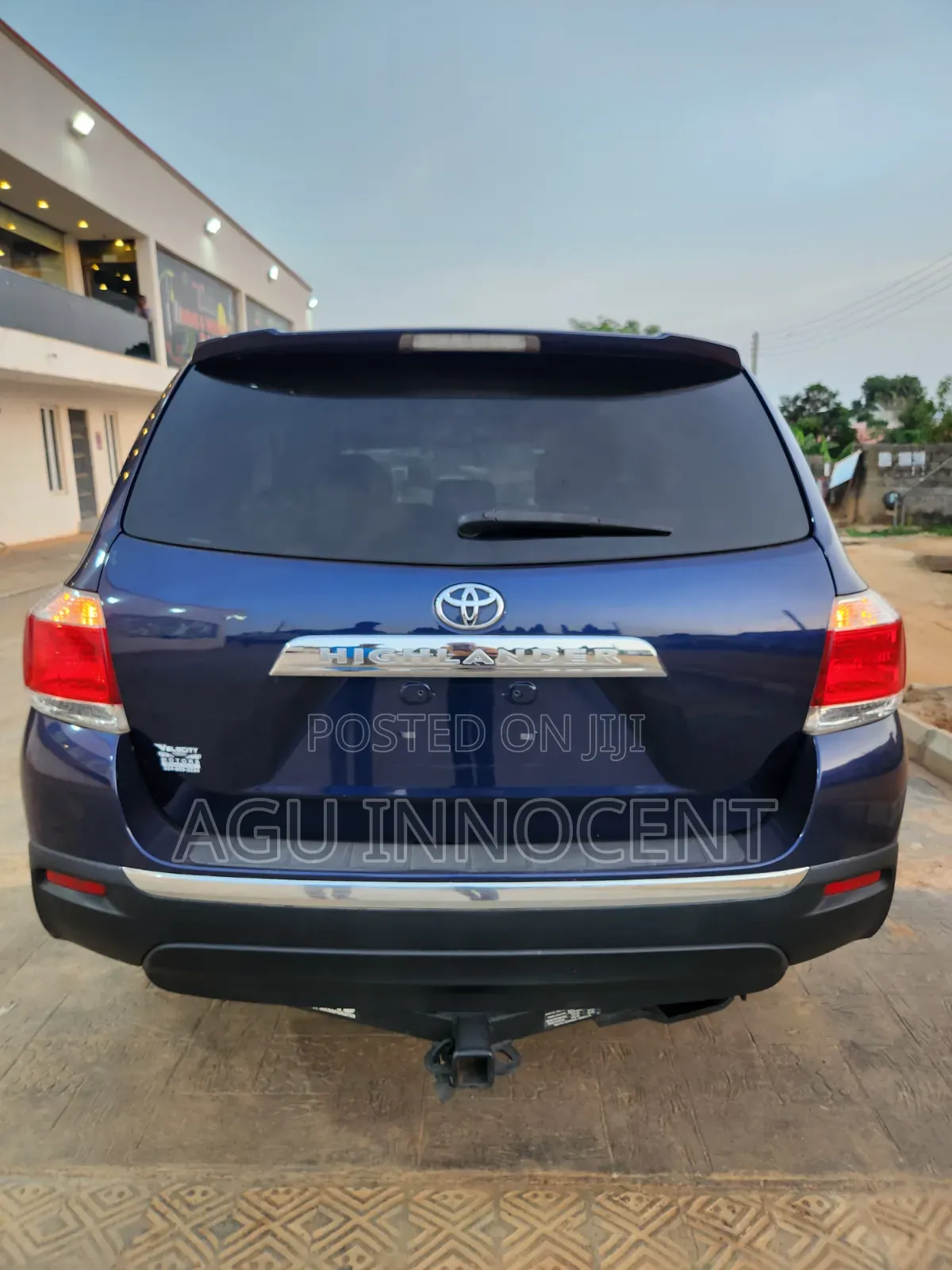 Toyota Highlander 2012 Blue