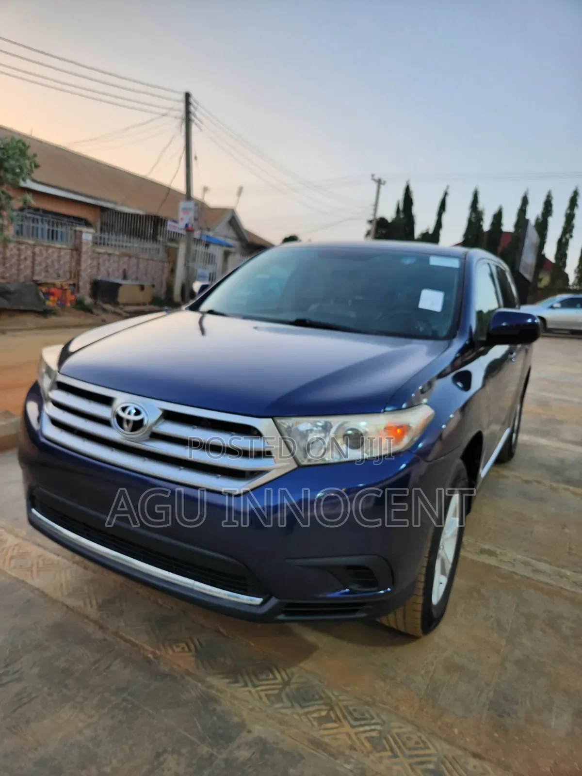 Toyota Highlander 2012 Blue