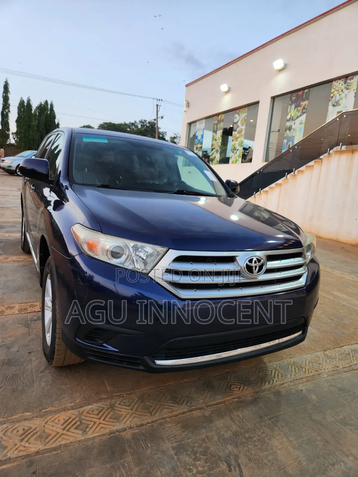 Toyota Highlander 2012 Blue