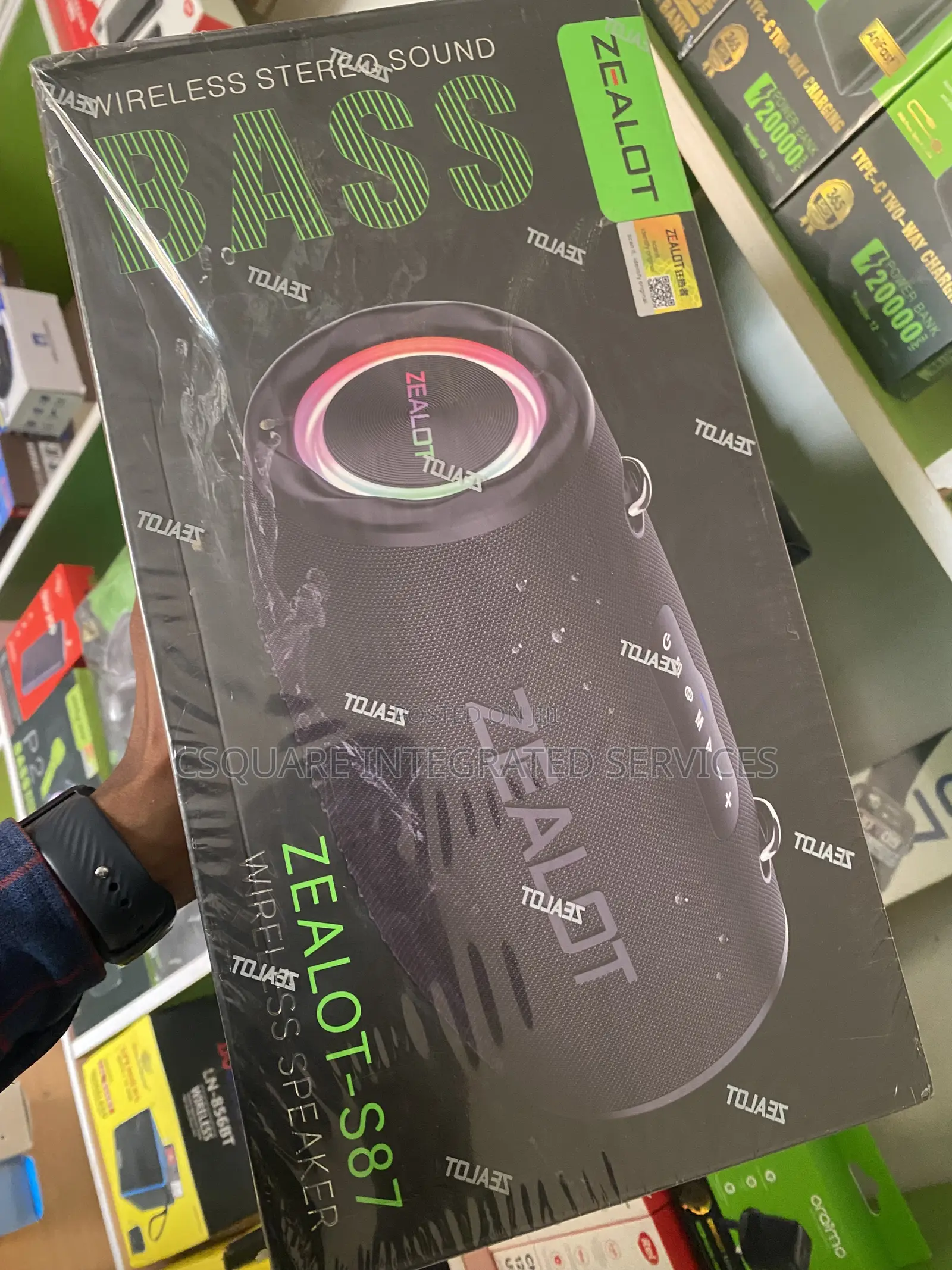 Brand Zealot S87 Portable Bluetooth Speaker 
