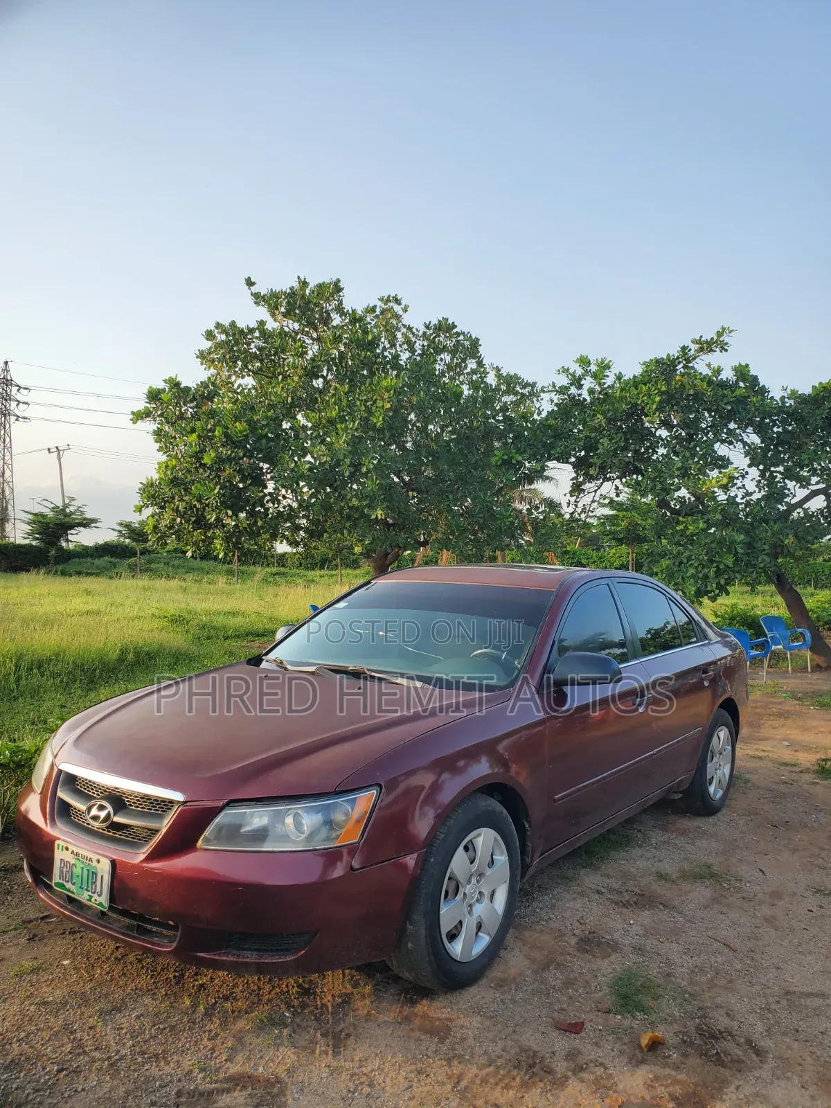 Hyundai Sonata 2008 Maroon