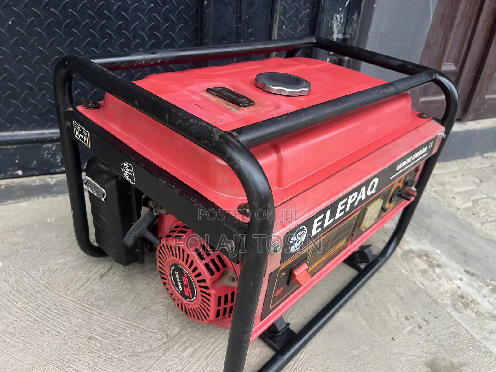 Elepaq 2.5kva Used Red Color Generator