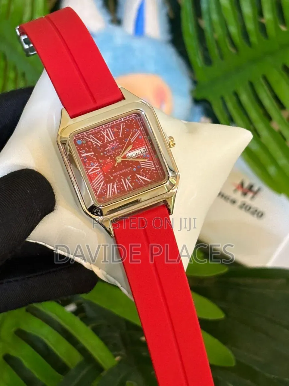 Nh Stainless Steel Head, Rubber Watch • the Dial Showcases a Cosmic-