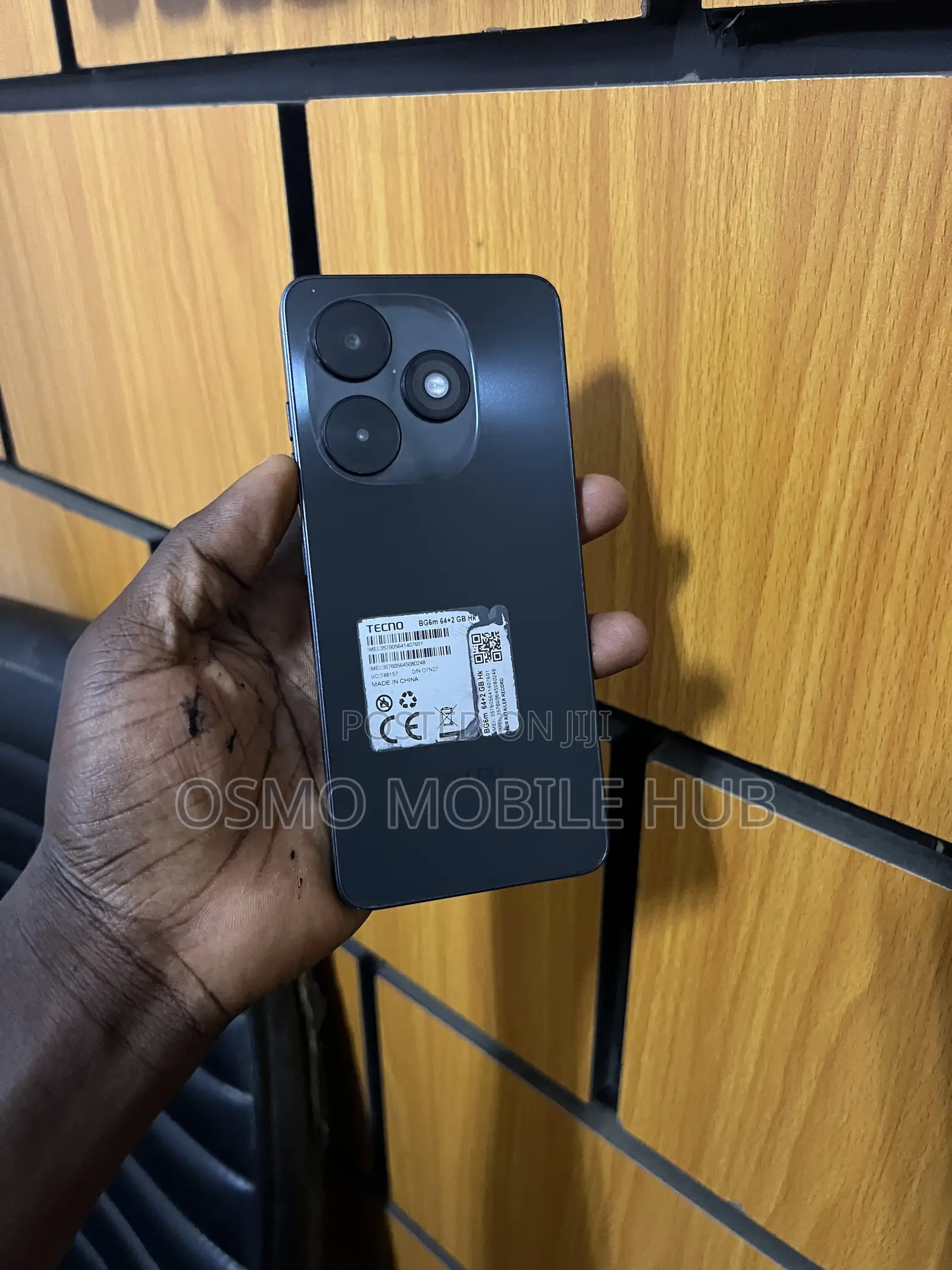 Tecno Pop 10 128 GB Black