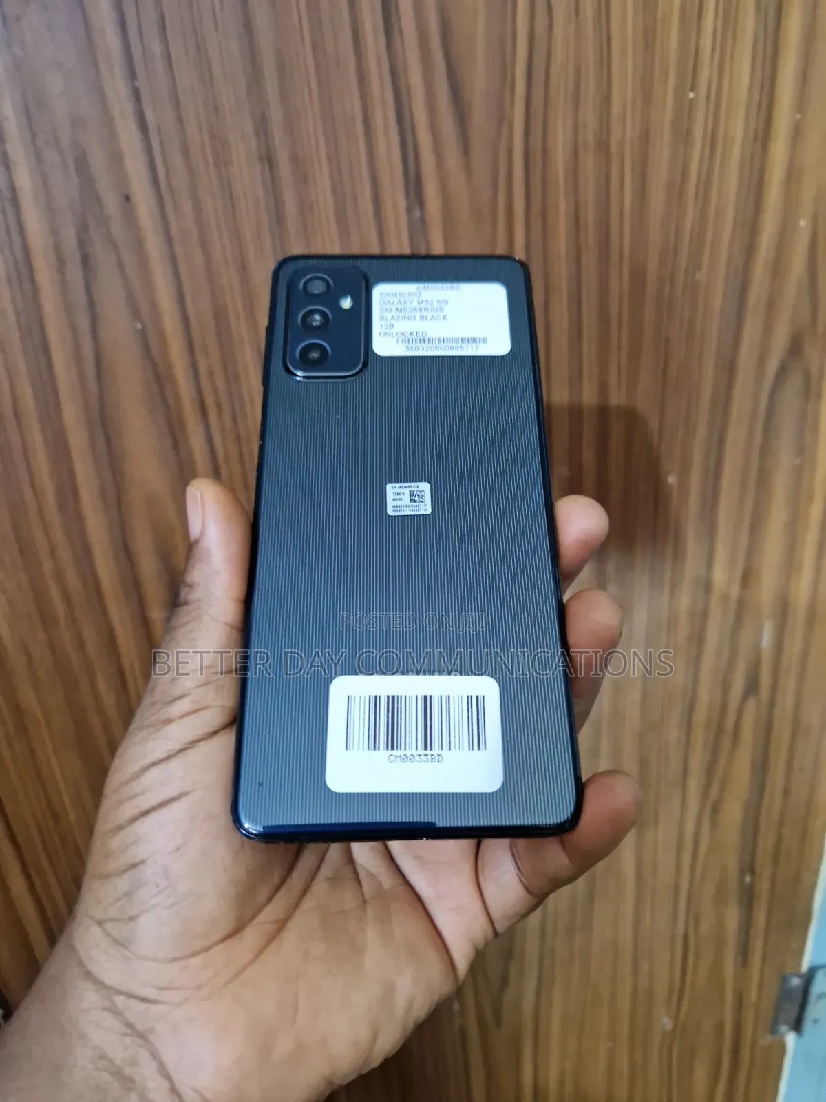 Samsung Galaxy M52 5G 128 GB Black