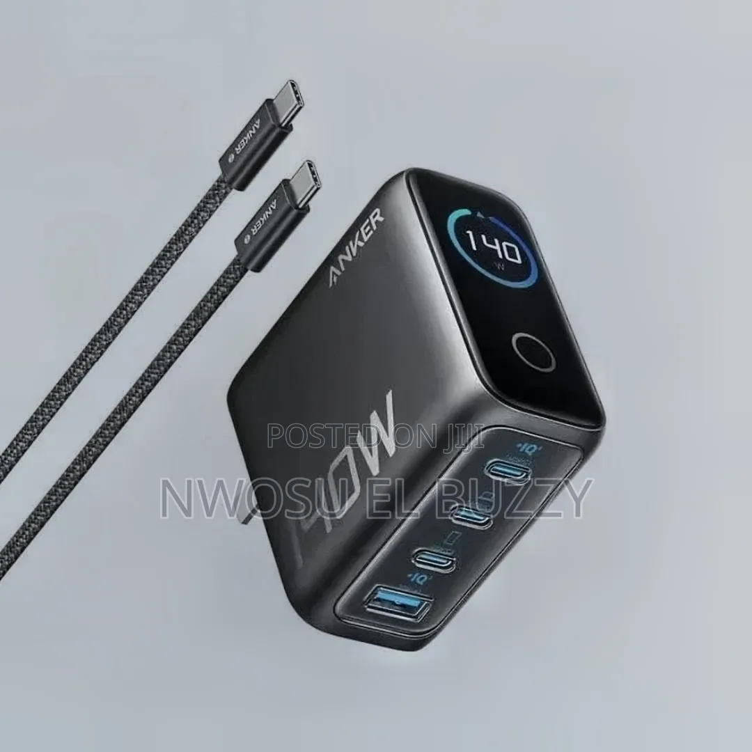 Anker Zolo Charger Cable Kit (140w, 3c1a, Pd3.1)