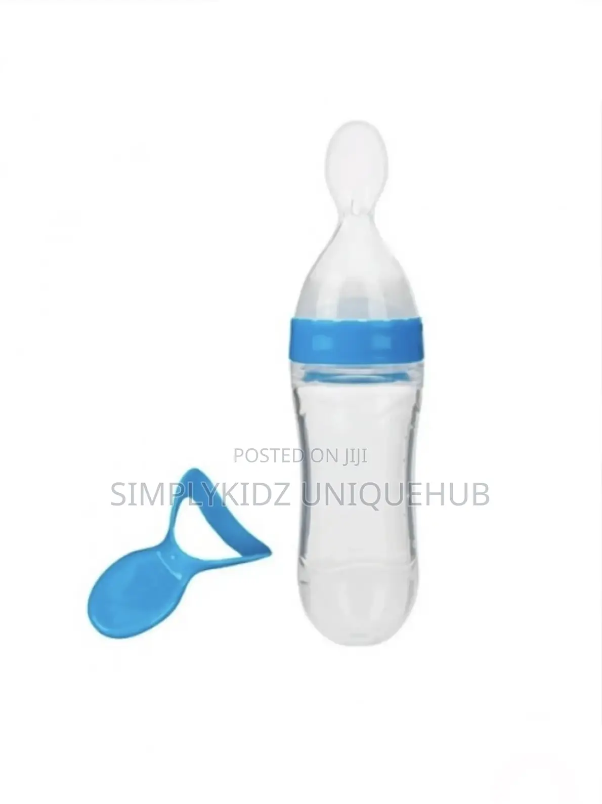 Silicone Squeeze Feeder With Spoon and Hygienic Cover (90ml)