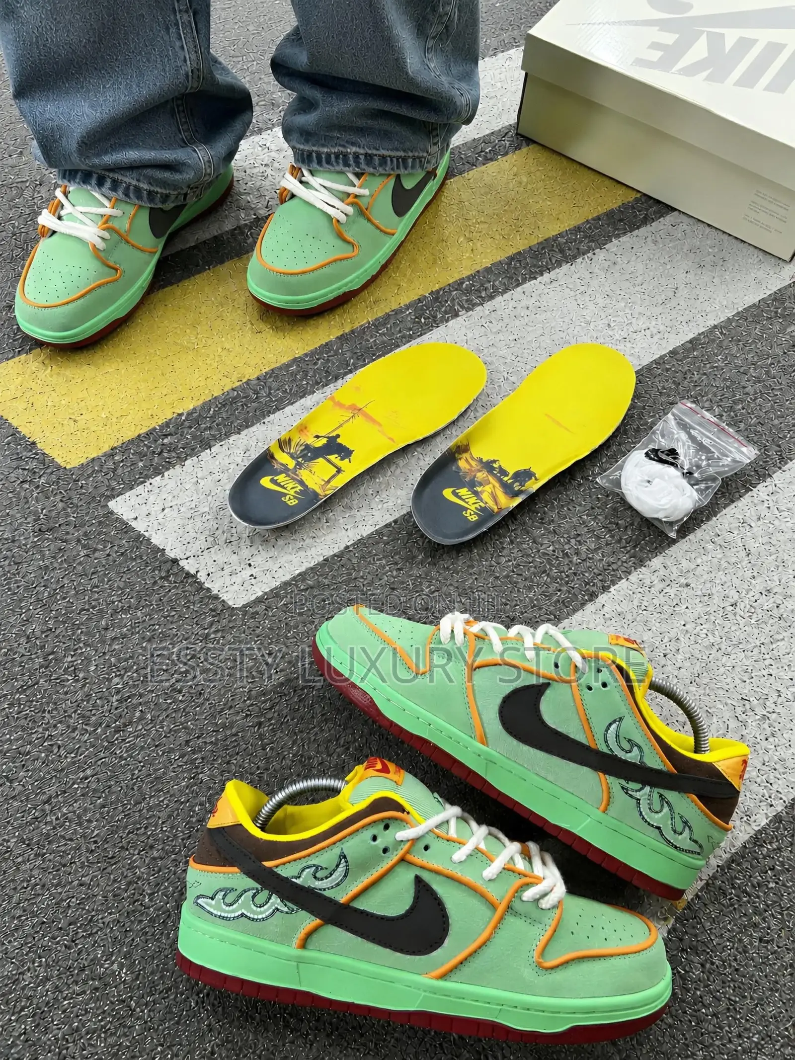 New Nike Sb Dunk Low Retro Se “Black History Month” ’Snks”*