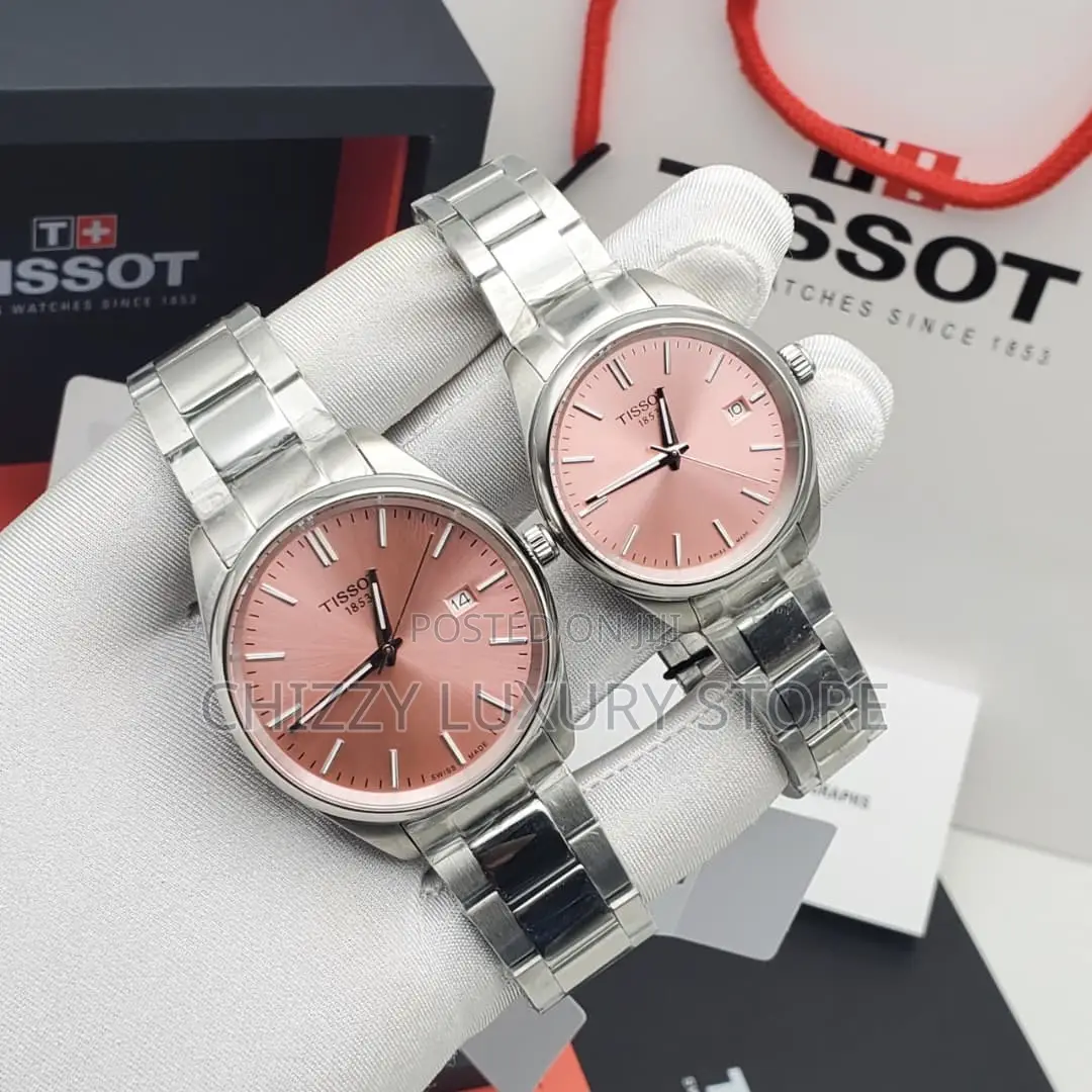 Tissot Quality Luxury Men Chain Strap Wristwatch