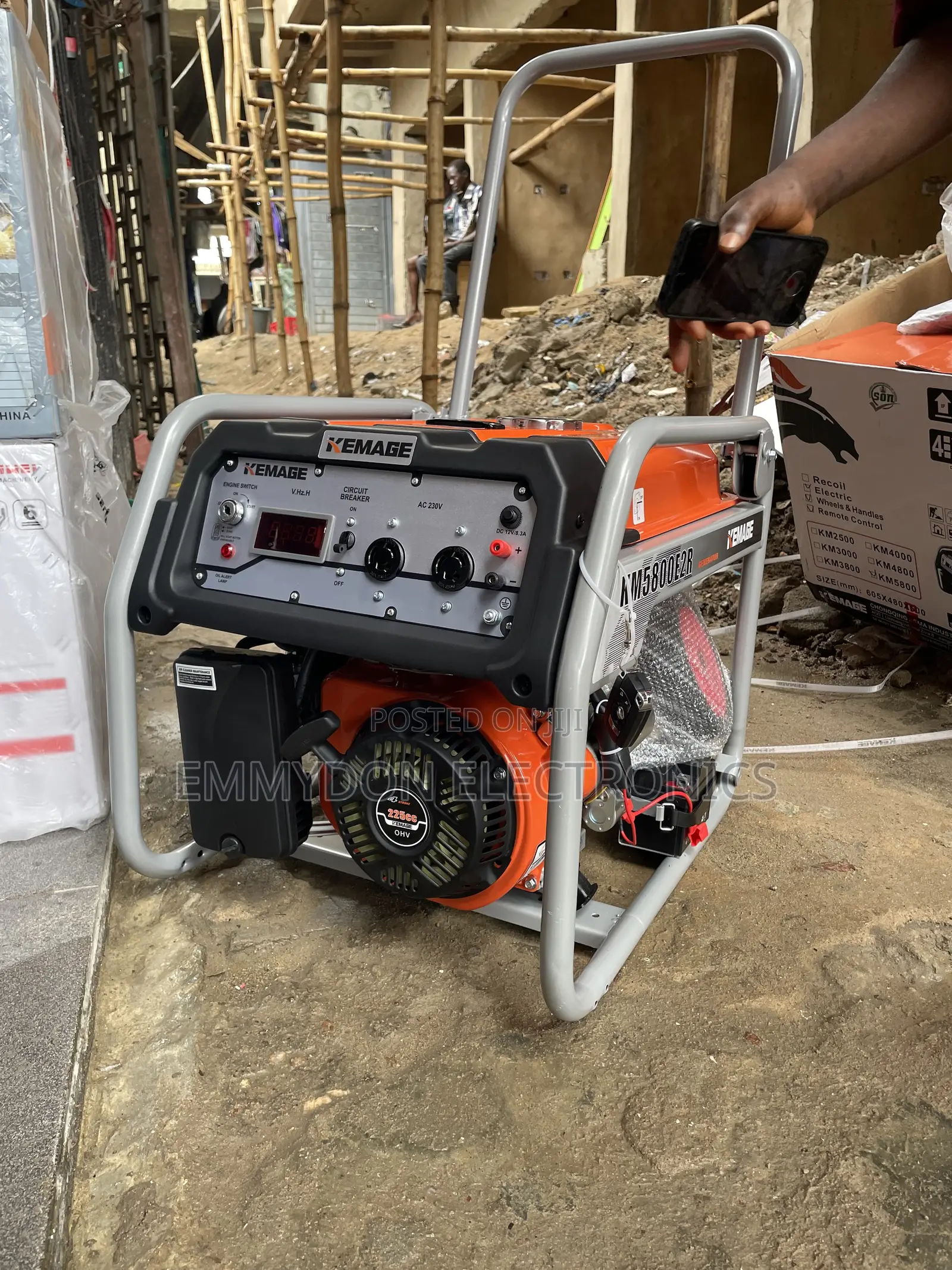 Kemage Km5800e2r Reliable Home Backup Generator