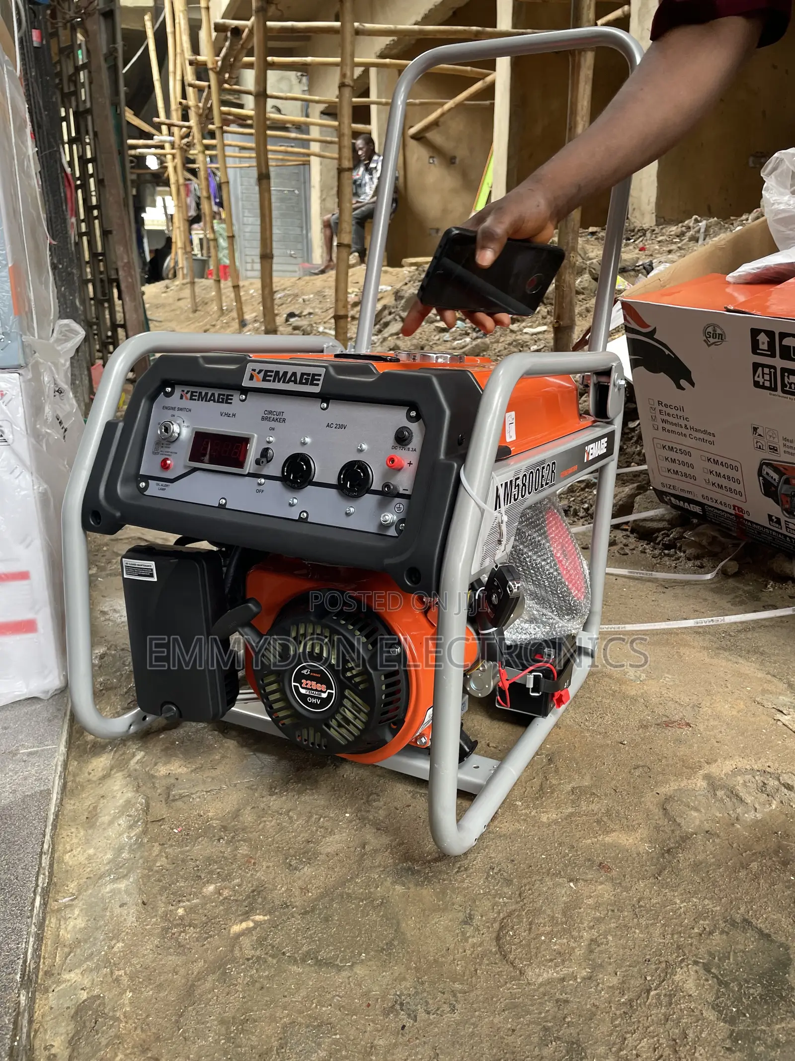 Kemage Km5800e2r Reliable Home Backup Generator