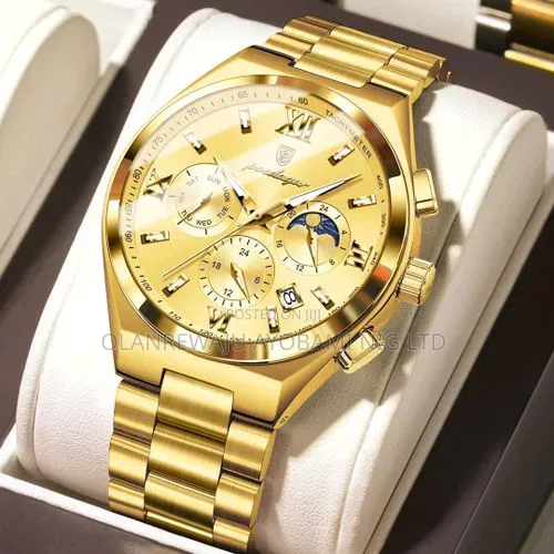 Poedagar Elegance Gold Wristwatch
