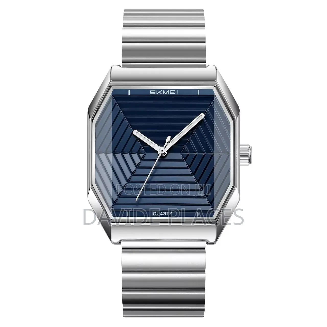 *Skmei Watch* _analog Display_ _textured Glass Dial_ _3atm Waterptroo