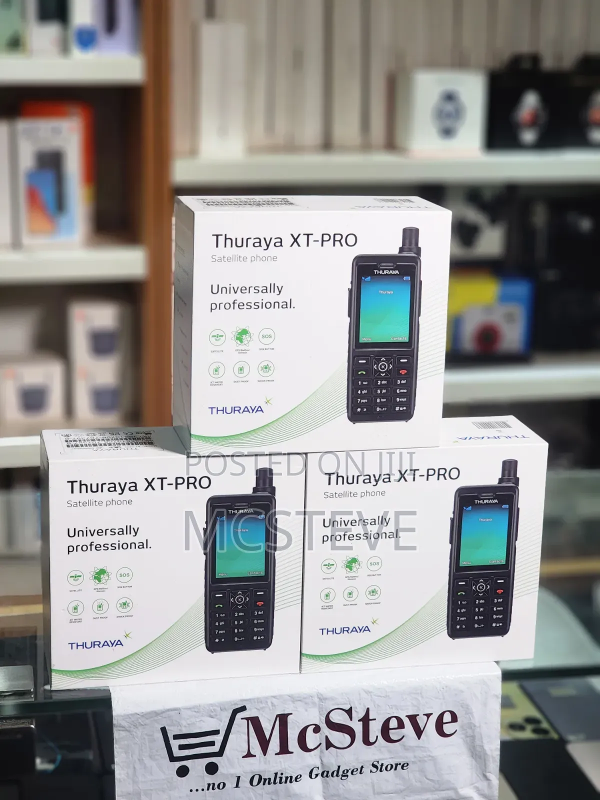 New Thuraya XT Pro Black