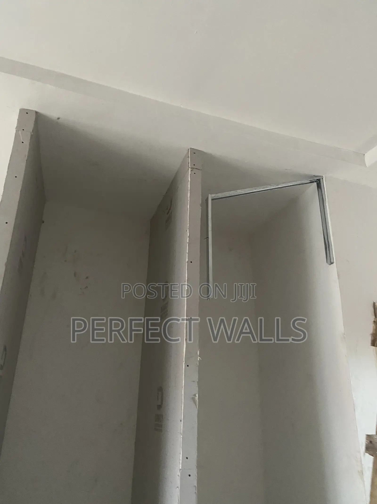 Plaster Board Wall Partitioning in Office