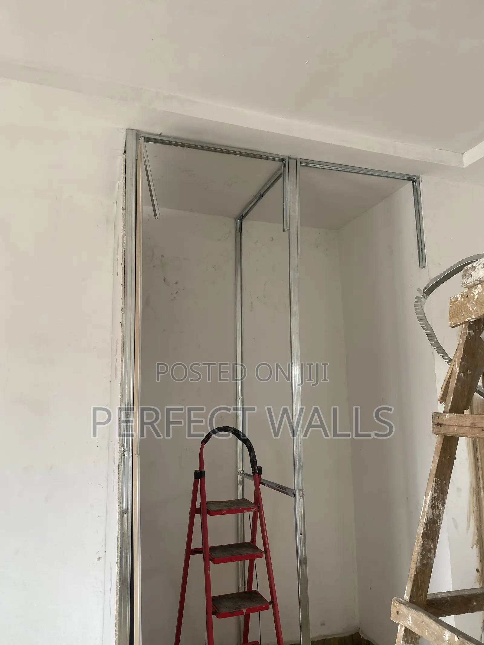 Plaster Board Wall Partitioning in Office