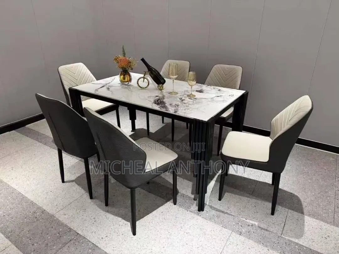Executive New Design Dining Table Six Seaters