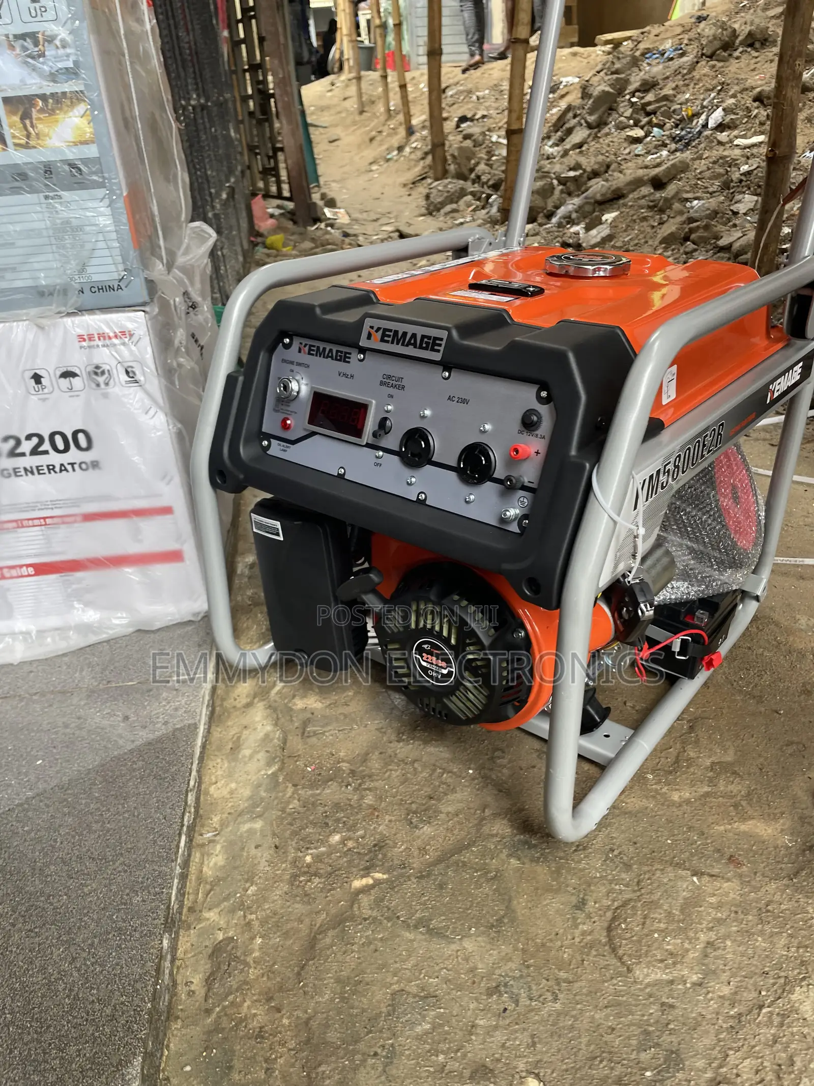Kemage Km5800e2r Generator With Easy Maintenance Design