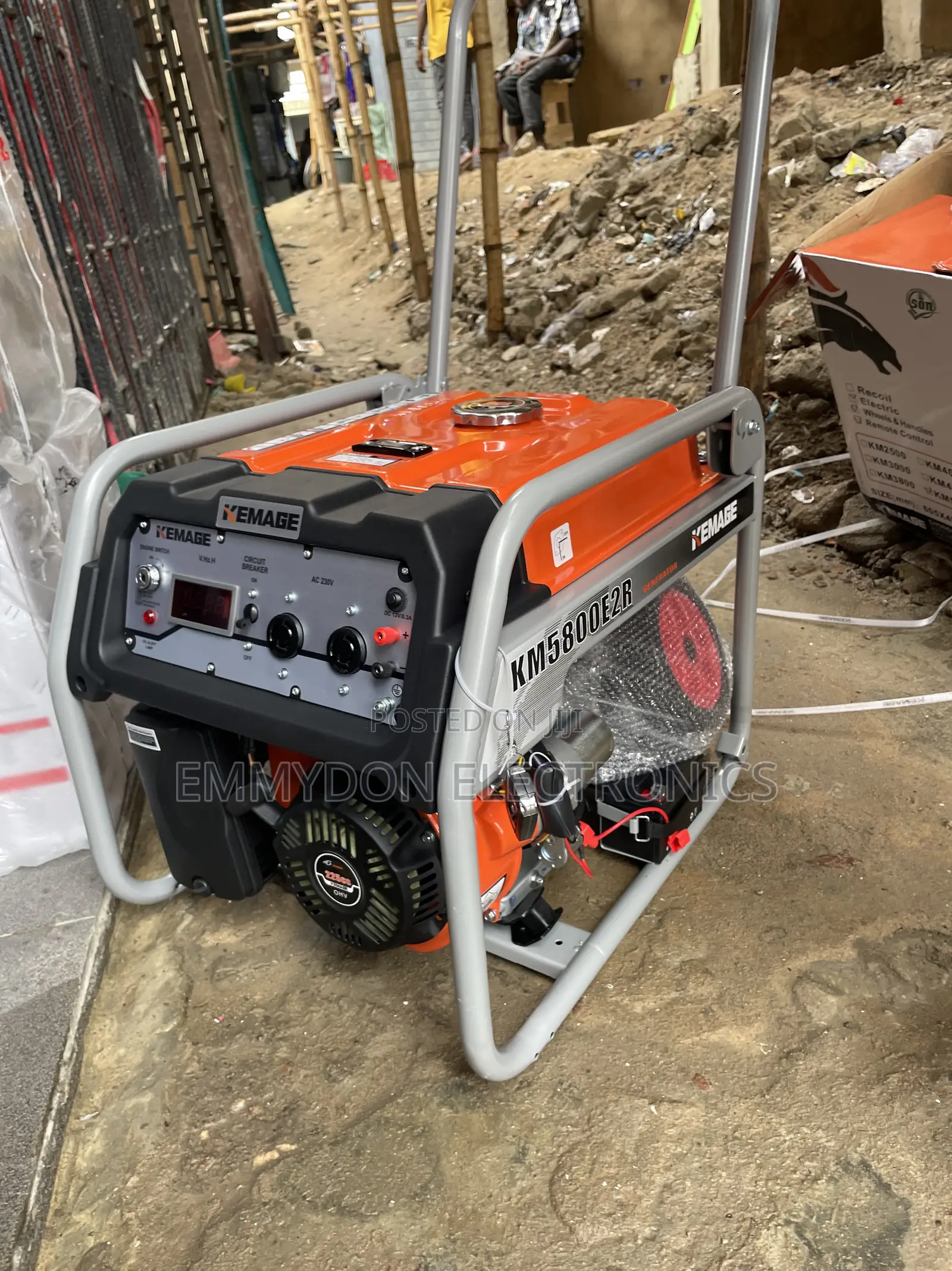 Kemage Km5800e2r Generator With Electric Start